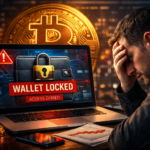 bitcoin wallet access lost showing locked crypto funds